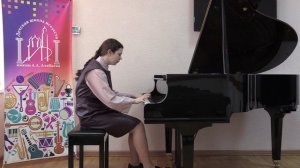 Биттель Василиса  Ф.Лист Юношеские этюды соч №1 Этюд №2 ля минор