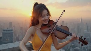 StunningWomenPlayingViolinAIMicroMovie2K