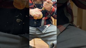 Как сделать куксу (ковш). Выборка внутренней части. Звуки мастерской