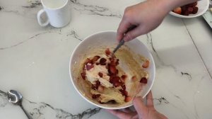 клубничный кекс, который тает во рту ❤