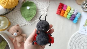 Отчет в СП Вязание - это серьёзно ❤️🔥 Божья коровка и Мишка спицами 🐞🧸