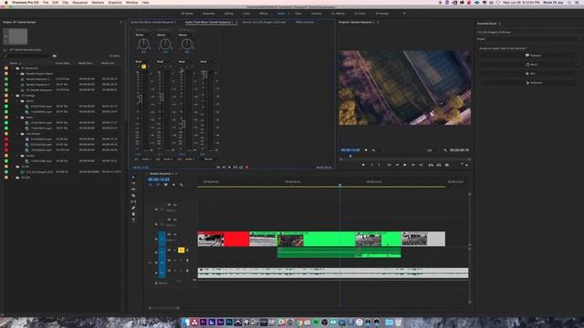 Intro to Adobe Premiere Pro CC - 11 Working with Audio смотреть онлайн