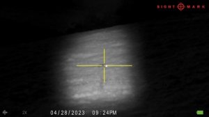 fox control with sightmark wraith 222rem marlin xl