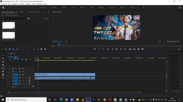 Adobe PREMIERE PRO - TIMELINE BASICS |  Lesson -1 ( వీడియో ఎడిటింగ్ నేర్చుకోండి )
