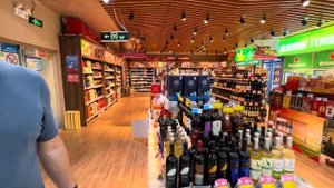 Обзор супермаркета в Китае , Санья . Молл Ананас