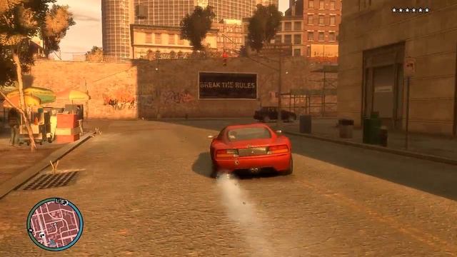 GTA IV Outrun 2 ... a 6 star wanted level (with cinematic scenes) смотреть онлайн
