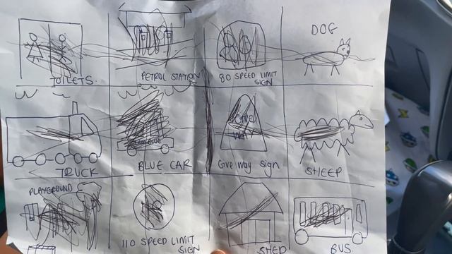 We Play 3 ROAD TRIP GAMES! Longest Lolly Wrapper Car Bingo  Guess The Character!