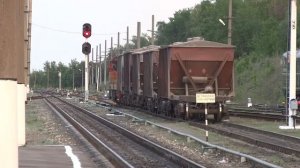 Маневры на станции Вольск 2