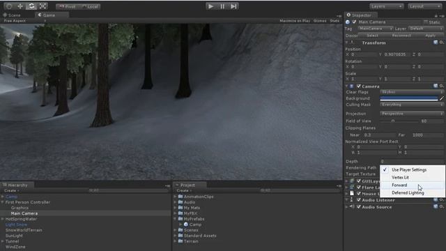 🔴 Rendering Paths • Cameras • Unity Game Development for Beginners • Unity Fundamentals • (Pt. 124)