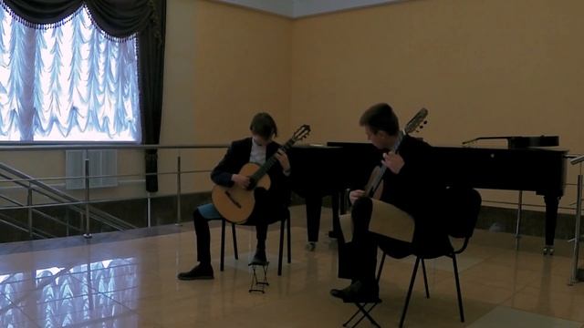 Nikita Koshkin. Suite for two guitars "Returning of Winds" смотреть онлайн