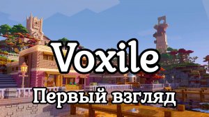 Первый взгляд на игру Voxile (Воксайл) и обзор игрового режима (геймплея) в 2025 году