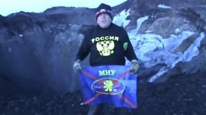 Выступление с гирями на Фудзияма (Япония, 2010). Гиревой триатлон. Анатолий Ежов.