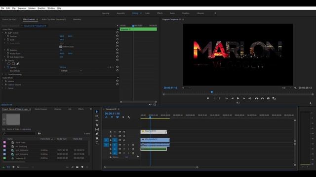 How to place a VIDEO inside LOGO / TEXT In Adobe Premiere Pro CC Tutorial [2018] смотреть онлайн