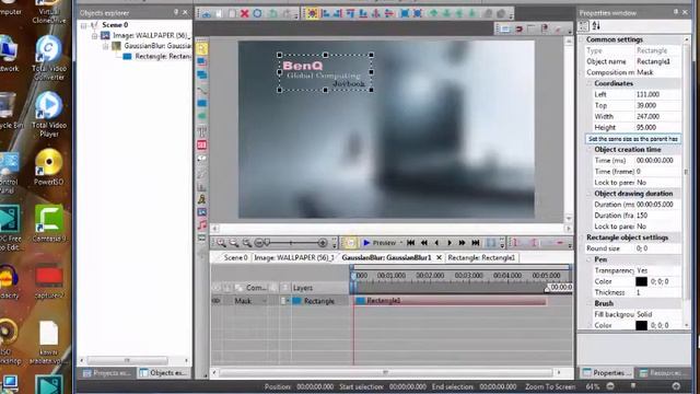 How to blur a logo in your video with VSDC Free Video Editor смотреть онлайн