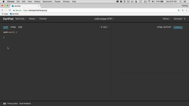 Dart 101 - Getting Started with the Dart Language