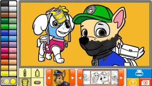 Paw patrol Coloring Page( Play Doh paw patrol full episodes ) paw patrol toys , Surprise eggs 2015