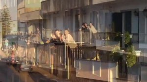 "Bella Ciao" - Balcony Saxophone 🙏🇮🇹❤️  🎥 Daniele Vitale Sax