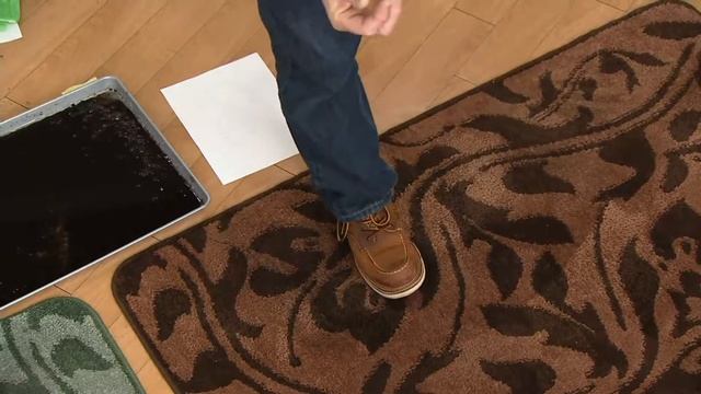 Don Aslett's Tonal Patterned Microfiber Indoor Mat on QVC смотреть онлайн