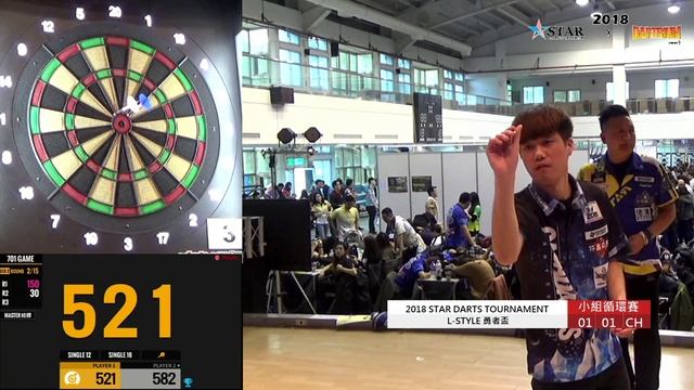 2019-01-05 STAR DARTS TOURNAMENT 第一日 B