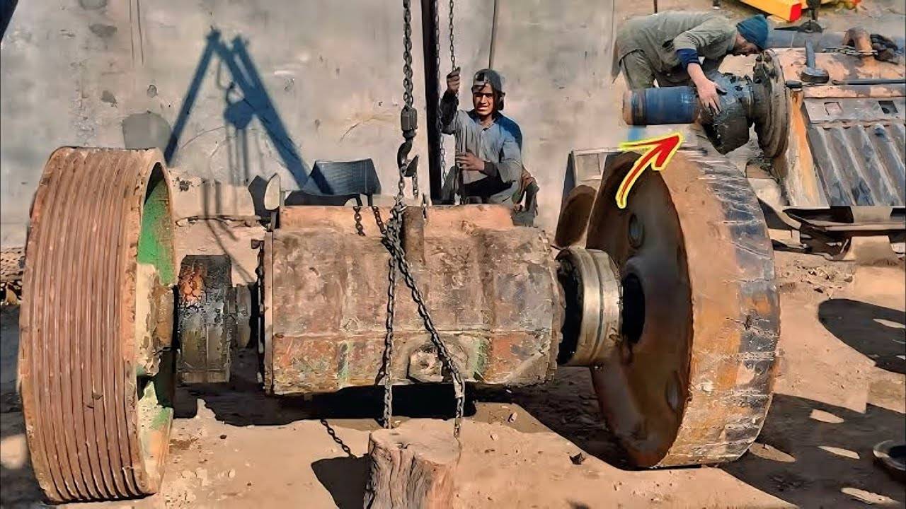 Как Заменить Тяжелую Камнедробильную машину смотреть онлайн