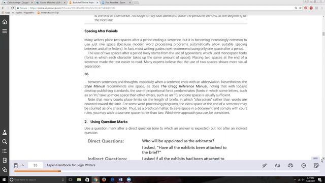 Terminal Punctuation Lecture (LGLA 2333 and LGLA 1305) смотреть онлайн