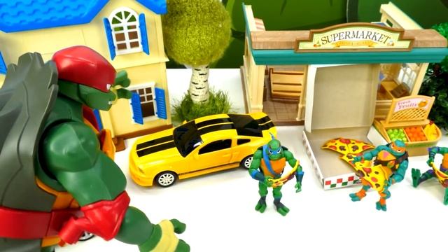 Черепашки Ниндзя VS СУПЕРГЕРОИ! Видео игры битвы — Супер Ниндзя сражаются со ЗЛОМ! смотреть онлайн