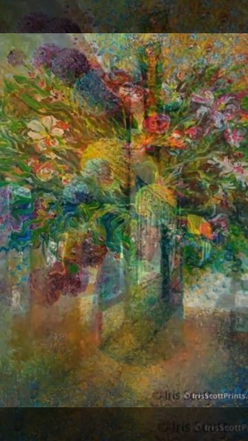 Художница Айрис Скотт (живопись пальцами) смотреть онлайн