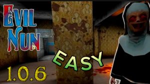 Прохождение The Nun на сложности easy # Самая первая версия Монашки 1.0.6 #