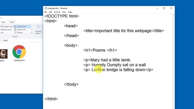 HTML Training - Learn HTML Basics (in 6 min)