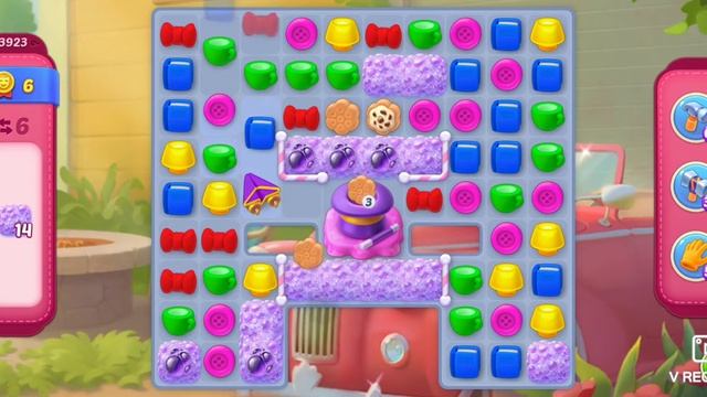 #Homescapes 3923 level win stream video - with "Wood - Dan Henig" sound/Phono #stayhomescapes