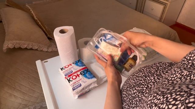 Сумка в роддом! Ең керекті заттар! Қазақша обзор. Самые нужные вещи!