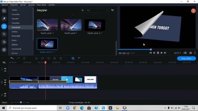 Movavi Editör 2021 Plus geçiş efektleri püf noktası смотреть онлайн