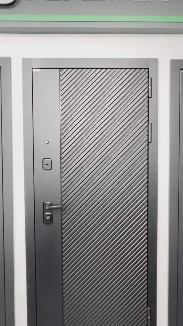 Стальная дверь Flat 90 Современная с шумоизоляцией