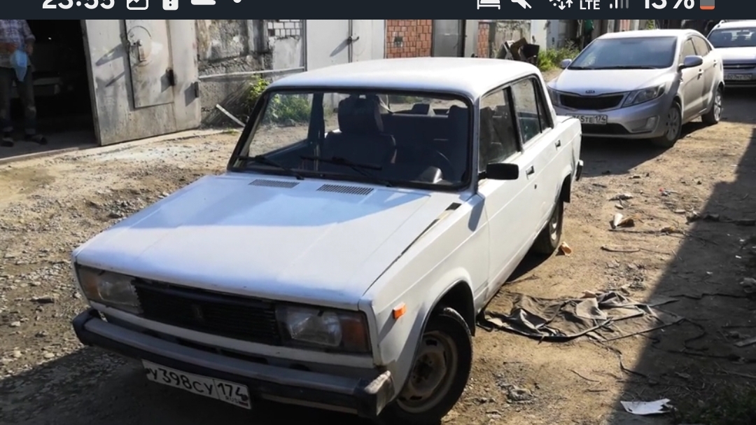 Ваз2107 1984г 2часть.