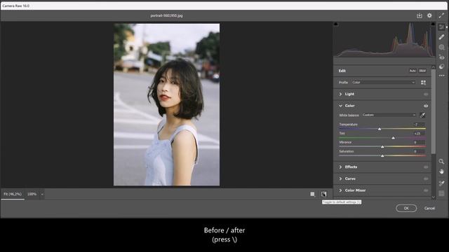 Automatically fix white balance (Camera Raw Filter) | Color correct photos | PHOTOSHOP TUTORIAL смотреть онлайн