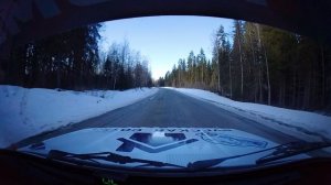 Ралли "Яккима-2025" СУ-3 «Элисенваара-2». Онборд фронтальная камера