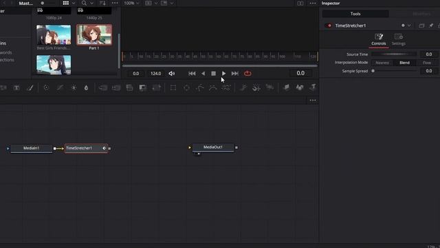Retime - Topaz Interpolation. смотреть онлайн