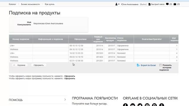 Kак оформить подписку WELLNESS смотреть онлайн