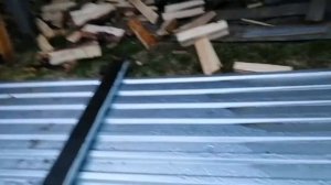 Решили закрыть крышу профлистом