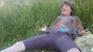 Пьяная баба хочет мужика