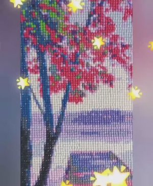 Алмазная мозаика Осень 45*55 см https://t.me/Almaznaya_mozaika_kartina/74?single