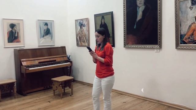 Виктория Ерух в художественной галерее "Сантал" смотреть онлайн