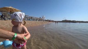 Лучший пляж для детей в Египте. Отель Novotel Beach в Шарм эль Шейх