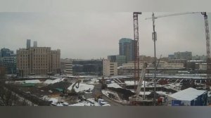 Монтаж башенного крана POTAIN