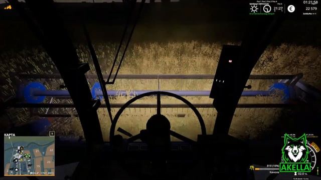 Farming Simulator 2019_ уборка урожая на нашем поле _ Село Ягодное #5 смотреть онлайн