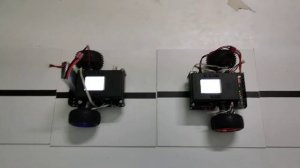 Взаимодействие двух роботов на платформе TRIK