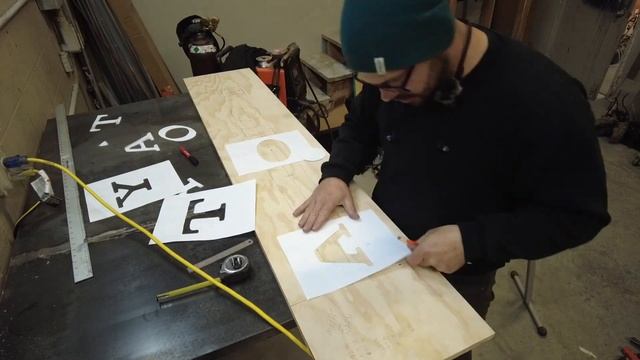 How To Make Punched Metal Lettering DIY смотреть онлайн