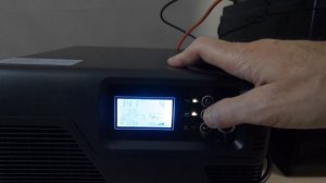 ИБП Ecovolt Smart 312,812,1012 подключение обзор работы с меню и нагрузкой
