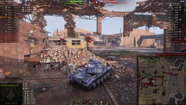 I CARRY THE END GAME (WORLD OF TANKS EU) REPLAY WIN AMX M4 MLE. 54 TIER 9 смотреть онлайн