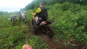 Эндуро ориентирование в Удмуртии (пятая точка )